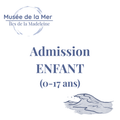 Admission Enfant (0-17 ans)