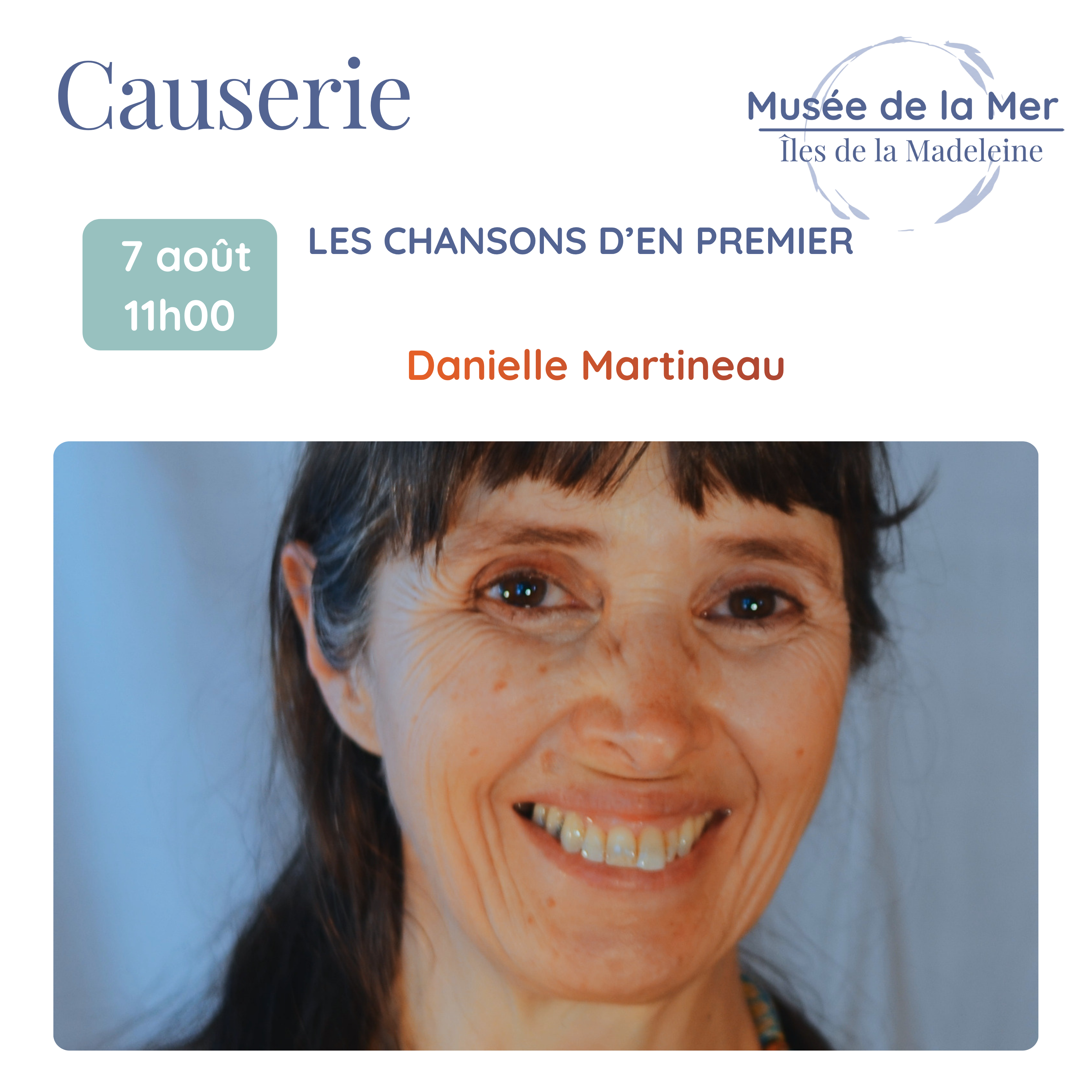 Causerie - Les chansons d'en premier (7 août)